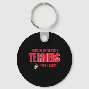Boston Terriers Icon Script Field Hockey - Neutral Keychain