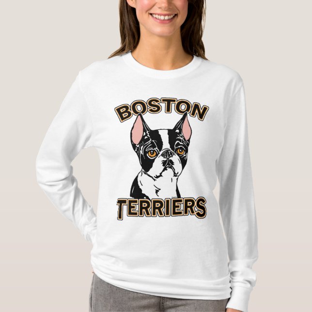 Boston Terriers Mascot T-Shirt (Front)