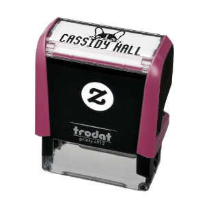 BOSTON TERRIOR KID STAMP