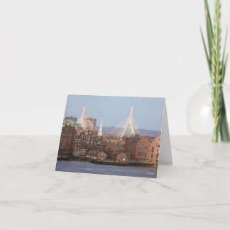 Boston--thank you thank you card