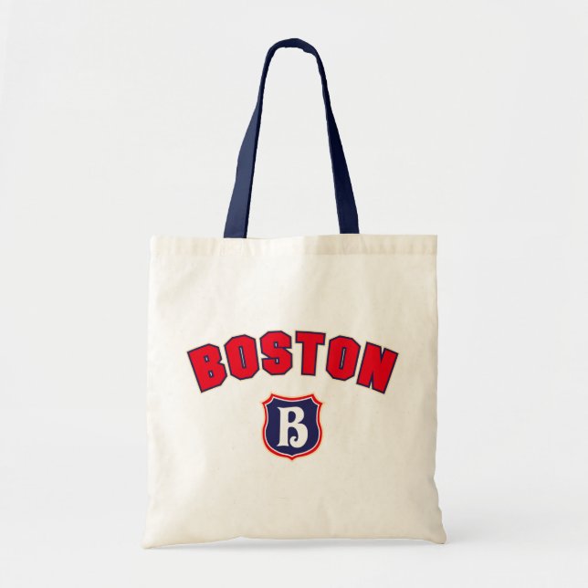 Boston Throwback Tote Bag (Front)