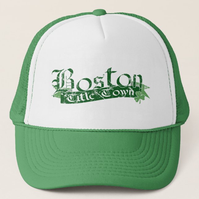 Boston Title Town Distressed Cap (Front)