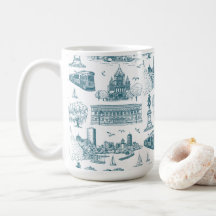 Boston Toile (Anniversary Ed.) Blue/White