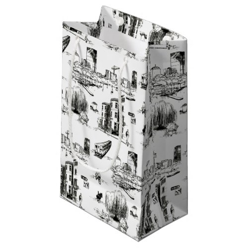 Boston Toile Gift Bag