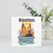 Boston Travel poster (Standing Front)