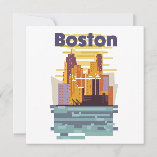 Boston Travel poster (Front)