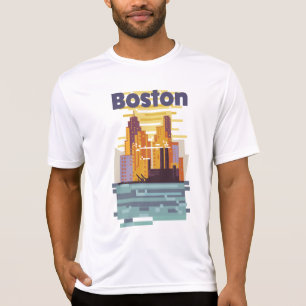 Boston Travel poster T-Shirt