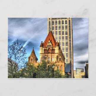 Boston Trinity Church Postcard