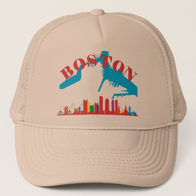 Boston Trucker Hat (Front)