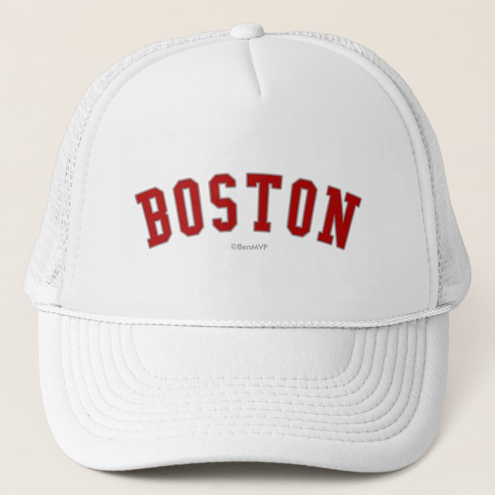 Boston Trucker Hat