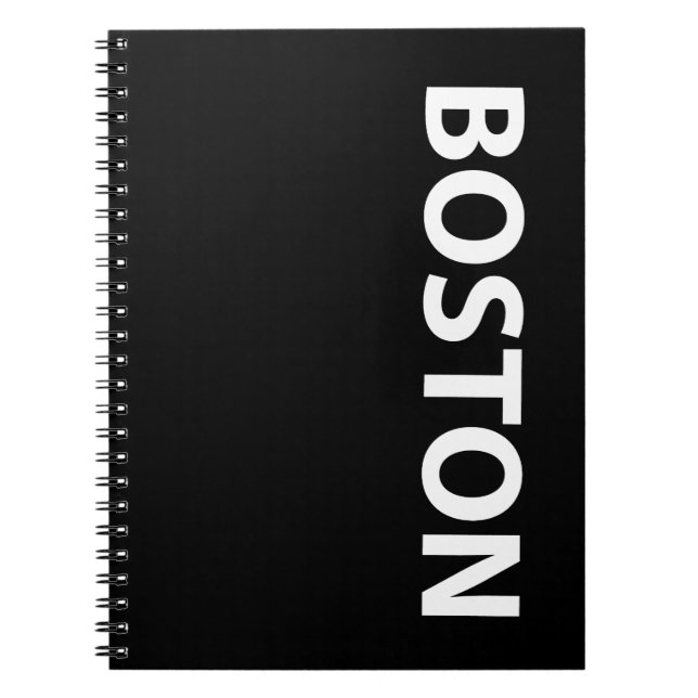 Boston USA Notebook (Front)