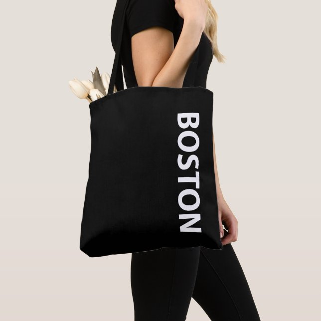 Boston USA Tote Bag (Close Up)