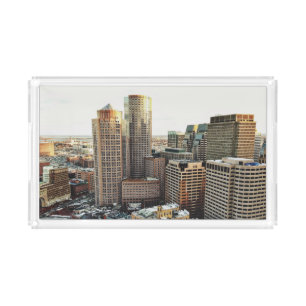 Boston view acrylic tray