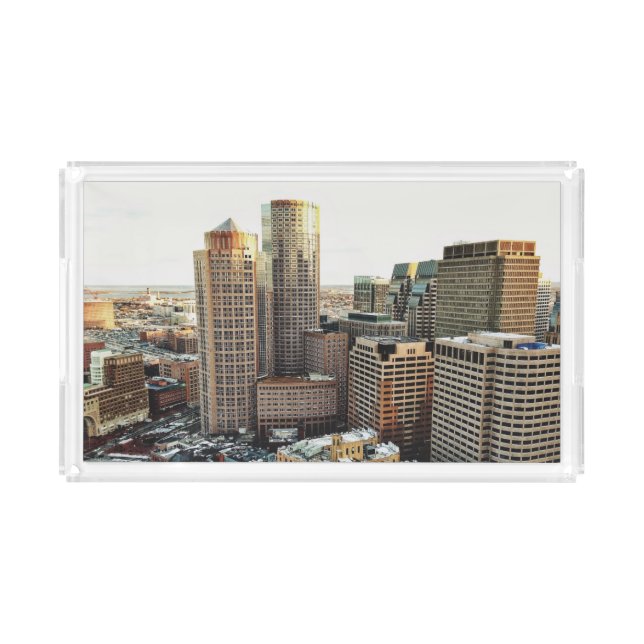 Boston view acrylic tray (Front)