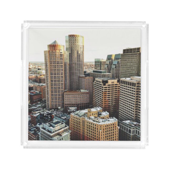 Boston view acrylic tray (Front)