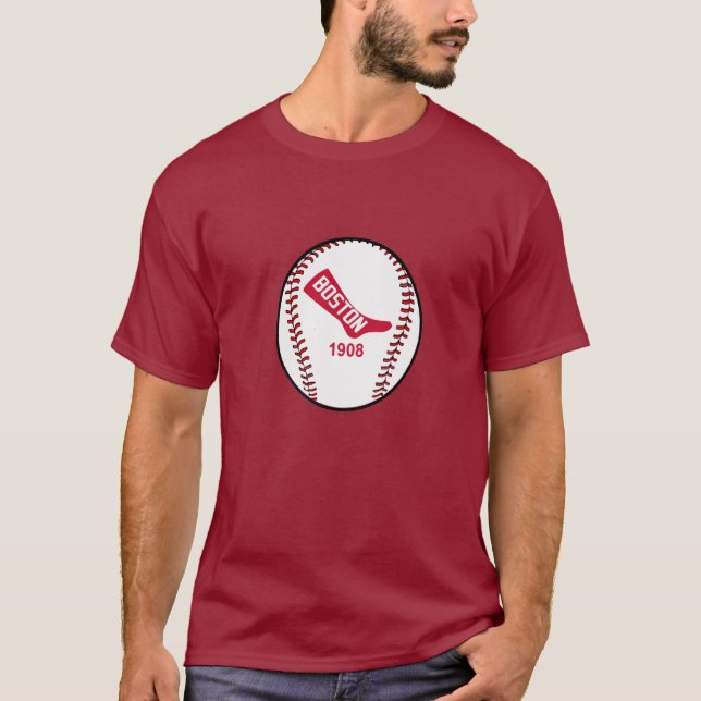 Boston Vintage Baseball Team T-Shirt (Front)