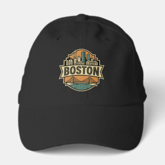 Boston Vintage Skyline Massachusetts Performance Cap