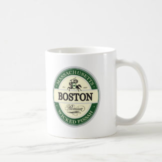 boston - wicked pissah coffee mug