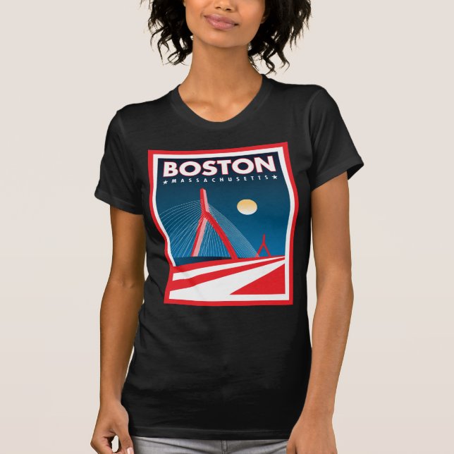 Boston Zakim Bridge T-Shirt (Front)