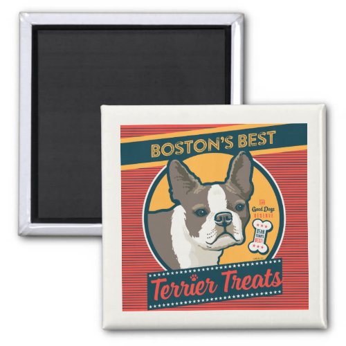 Bostons Best Terrier Treats Magnet