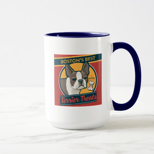 Boston's Best Terrier Treats Mug (Right)