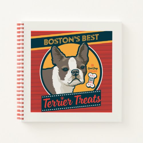 Bostons Best Terrier Treats Notebook