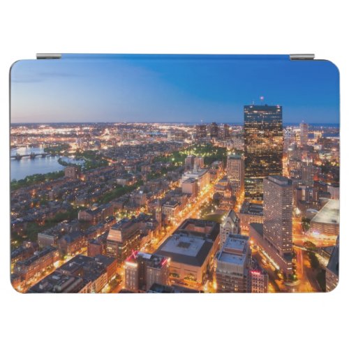 Bostons skyline at dusk iPad air cover