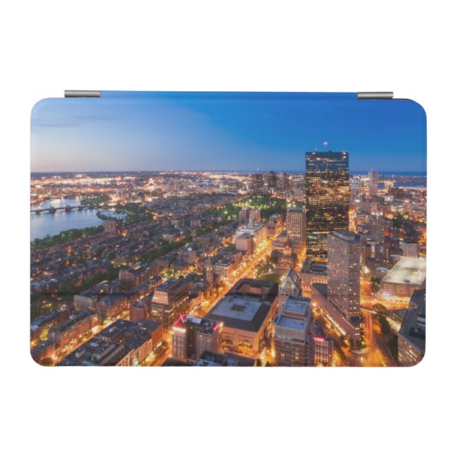 Boston's skyline at dusk iPad mini cover (Horizontal)
