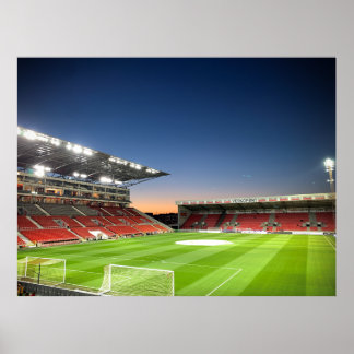 Bosuil Stadium - Royal Antwerp FC - Sunset Poster