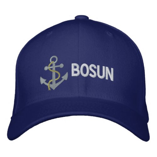 BOSUN Yacht Embroidered Cap