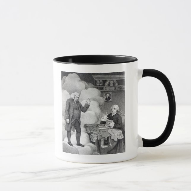 Boswell and the Ghost of Samuel Johnson Mug (Right)