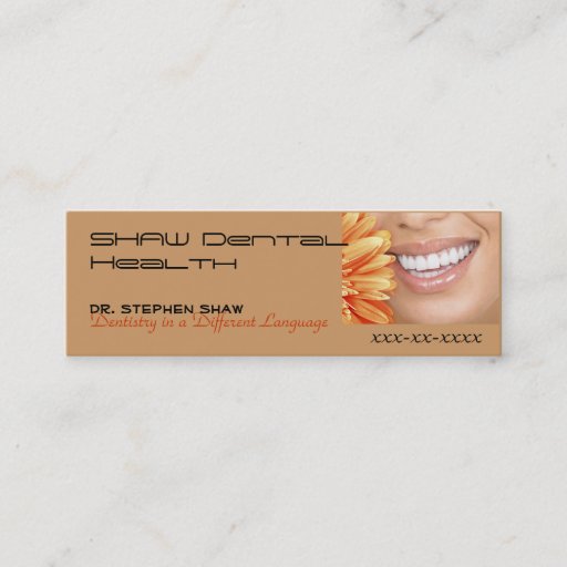 Customizable bot marketing, SHAW Dental Heal... Business Card Templates