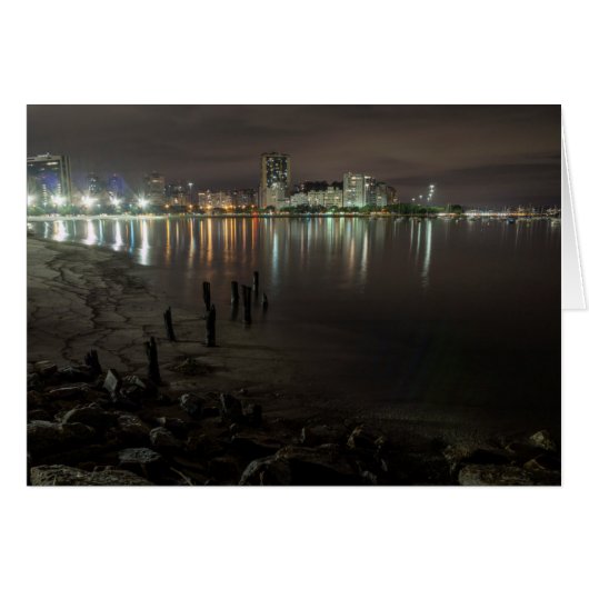 Botafogo Bay Night Cards (Front Horizontal)