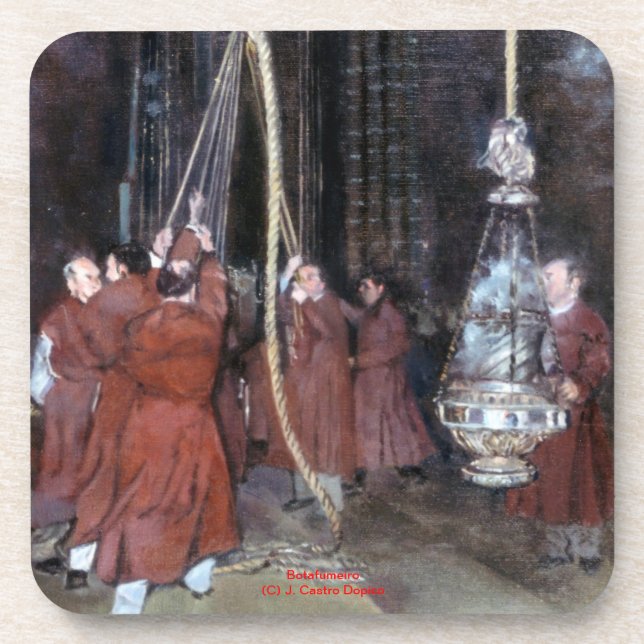 Botafumeiro Beverage Coaster (Front)