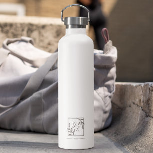 Botanic Crest Timeless Monogram Water Bottle