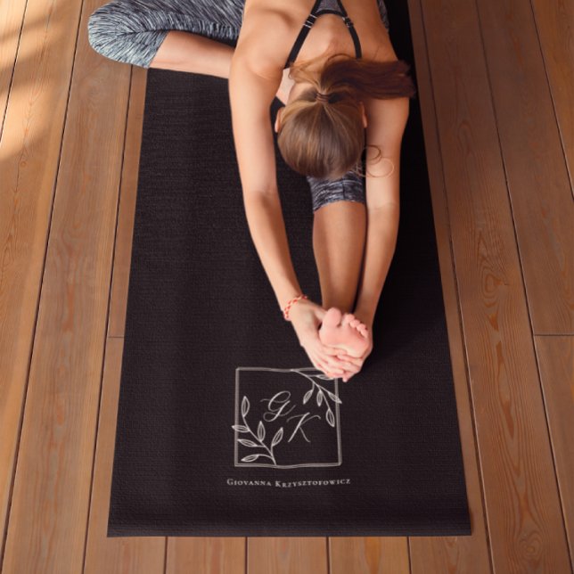 Botanic Crest | Timeless Monogram Yoga Mat (Creator Uploaded)