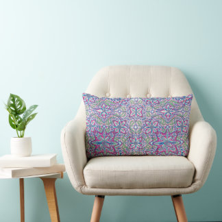 Botanic Kaleido Bloom Lumbar Pillow