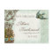 Botanica Wedding Postcard Save the Date - Blue