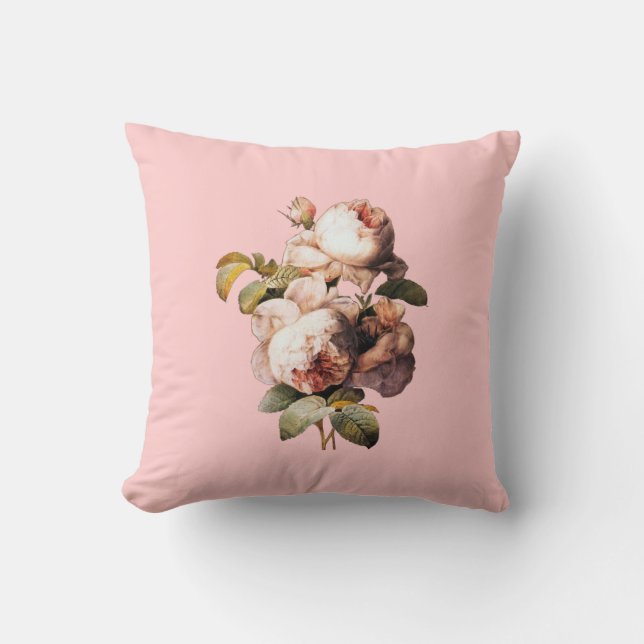 Botanical #1 throw pillow (Front)