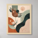 Botanical Abstract Framed Art