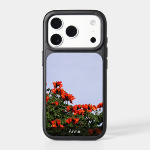 Botanical African Tulip Tree Photo any Text iPhone 17 Pro Case