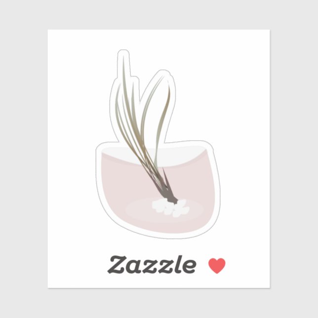 Botanical Air Plants Tillandsia Terrarium Sticker (Sheet)