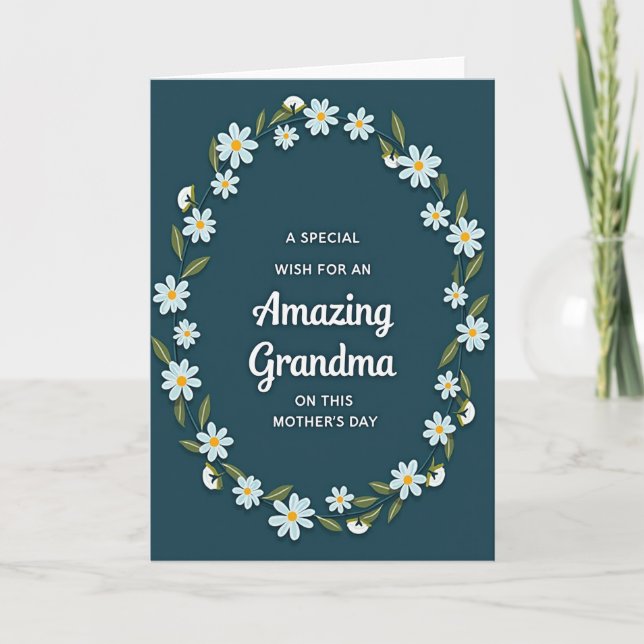 Botanical Amazing Day Card (Front)