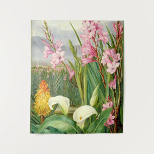 Botanical art: Beauties of the Swamp Tapestry