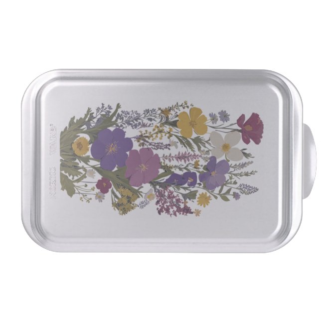 Botanical Art Cake Pan (Front)