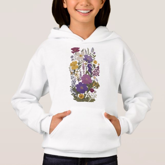 Botanical Art  Hoodie (Front)