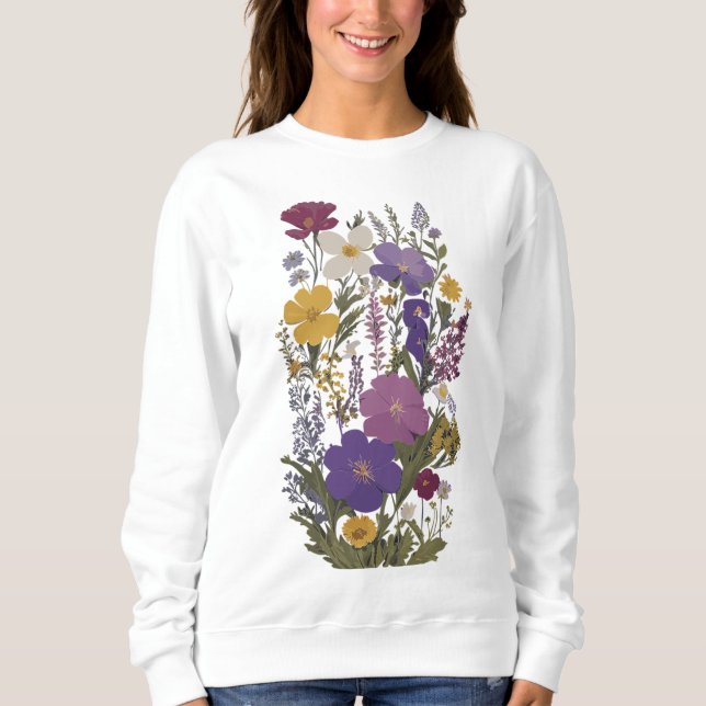 Botanical Art  Sweatshirt (Front)