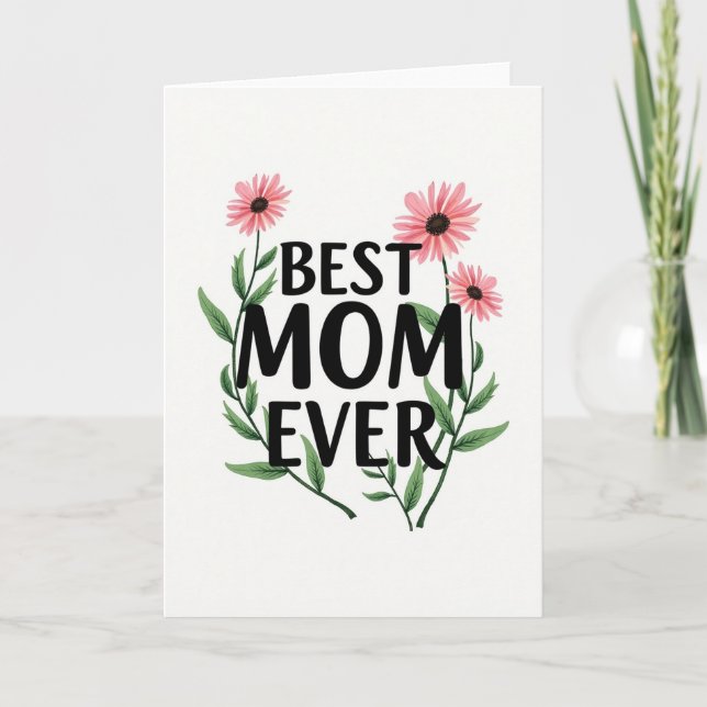 Botanical Art Thank You Card (Front)