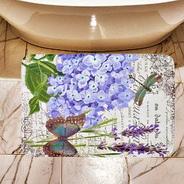 Botanical  bath mat