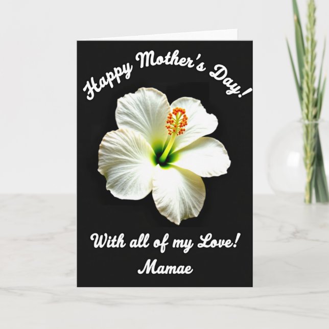Botanical Beauty Mothers Day Card (Front)